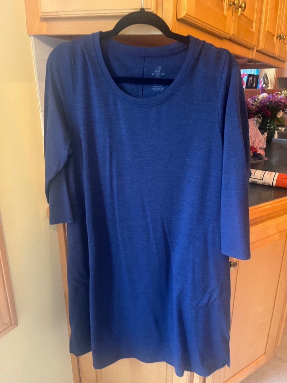 Woolx Blue "Rissa" Dress, L